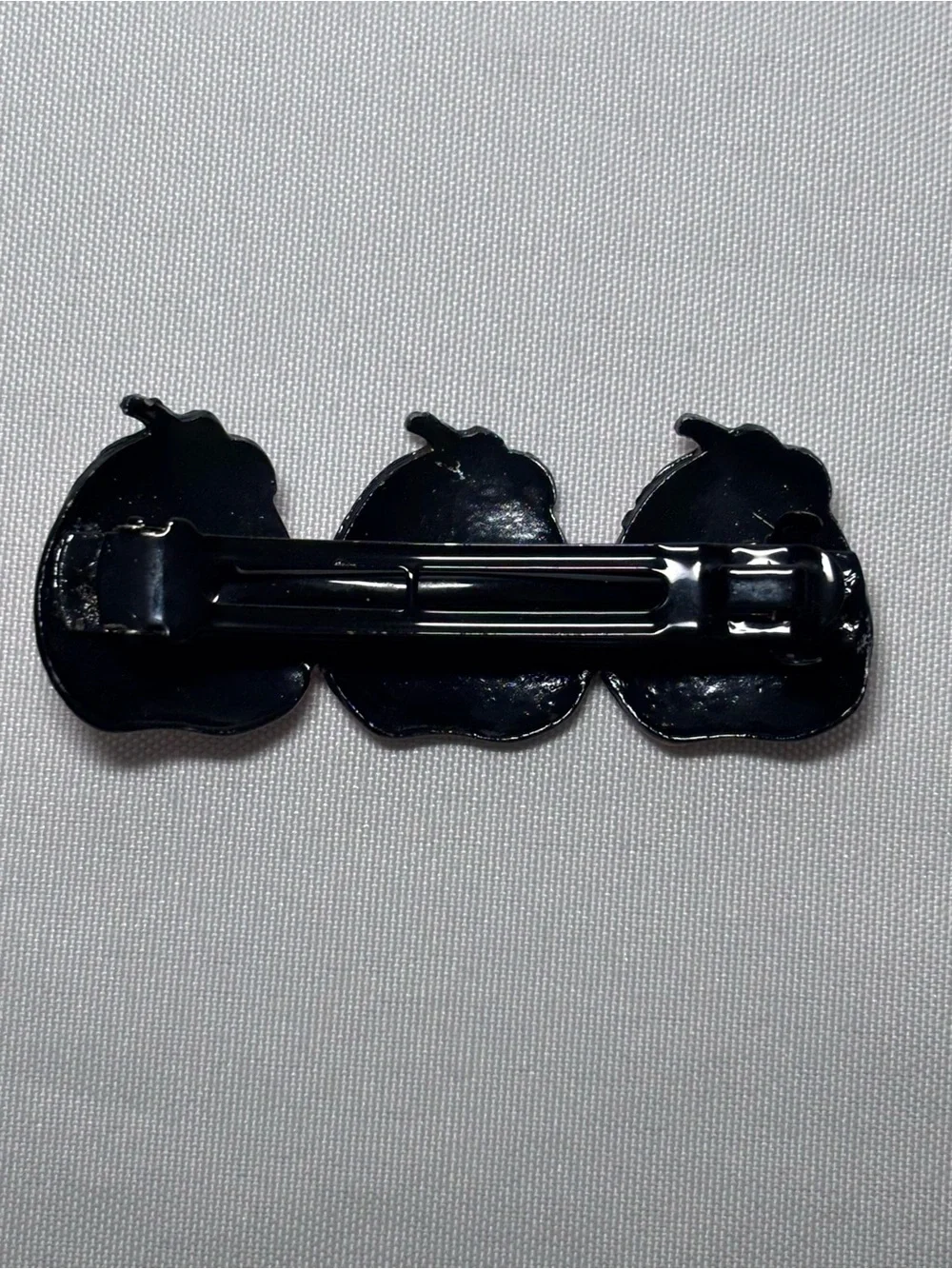 Vintage Halloween Pumpkin Jack-o-lantern Hair Clip Barrette 🎃